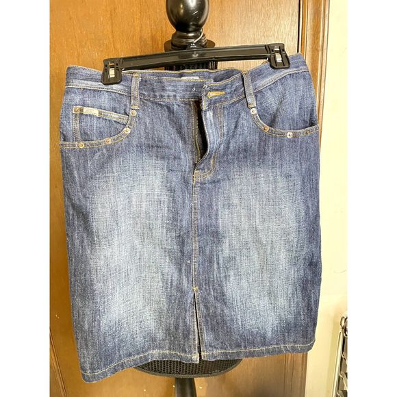 B Jeans Denim  Skirt - Picture 1 of 7